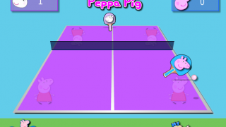 Настольный теннис со Свинкой Пеппа …