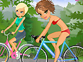 Мария и София велосипедистки…