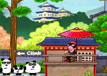 Три панды в Японии